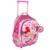Sac à dos à roulettes fille - disney princesses - trolley enfant Multicolore 1 - vertbaudet enfant 