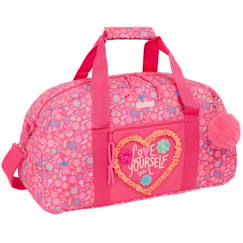 Sac de sport fille cmp polyester 300d avec appliques cœur love yourself  - vertbaudet enfant