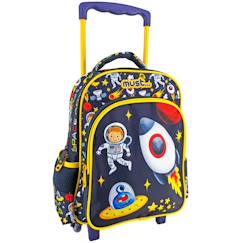 Sac à dos trolley cmp motif espace alien en tissu  - vertbaudet enfant