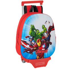 Sac à dos trolley avengers polyester modèle 705 pour maternelle  - vertbaudet enfant