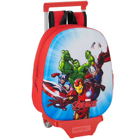 Sac à dos trolley garçon avengers polyester modèle 705 pour maternelle  - vertbaudet enfant