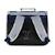 Cartable gaëlle 35 cm les fantaisies Gris / bleu / marine / blanc 2 - vertbaudet enfant 