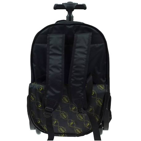 Sac à dos à roulettes ekko league of legends 48 cm - trolley scolaire Noir / doré / bleu 2 - vertbaudet enfant 