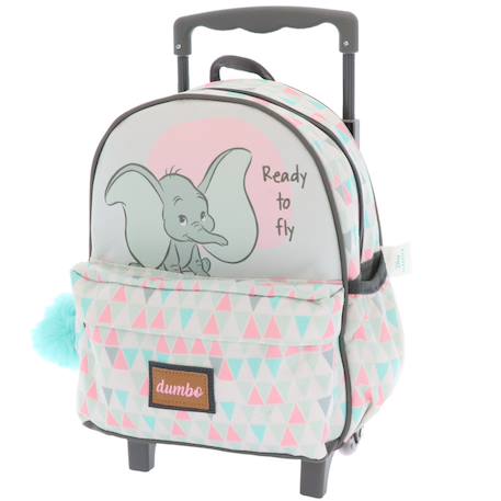 Fille-Sac à dos à roulettes maternelle fille - disney dumbo fly - compact