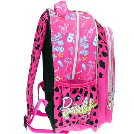 Sac à dos maternelle imprimé barbie extra 30 cm Rose 2 - vertbaudet enfant 