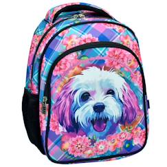 Sac à dos maternelle motif chien tissu synthétique bmu-back me up  - vertbaudet enfant