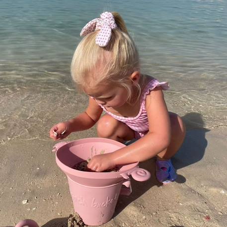 Tamis de plage en silicone souple Anthracite grey+Bleu+Duck egg blue+Gris+Jaune+Light dusty purple+Mint+Rose+Rouge+Sage green 24 - vertbaudet enfant 
