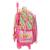Sac à dos à roulettes enfant fille - dora lexploratrice - maternelle Multicolore 4 - vertbaudet enfant 