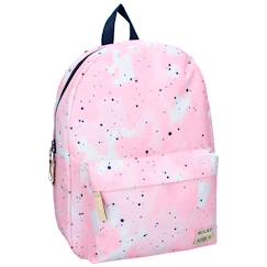 Sac à dos fille imprimé aquarelle en toile milky kiss  - vertbaudet enfant
