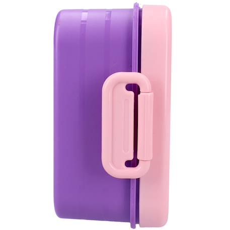 Boîte repas kuromi 16 x 13 x 5 cm – pvc sans bpa Rose/argent 2 - vertbaudet enfant 