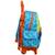 Sac à dos trolley maternelle garçon imprimé singes fisher price Bleu / orange / bleu 2 - vertbaudet enfant 