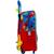 Sac à roulettes maternelle garçon cars champion 30 cm - trolley scolaire Bleu / rouge / blanc 4 - vertbaudet enfant 