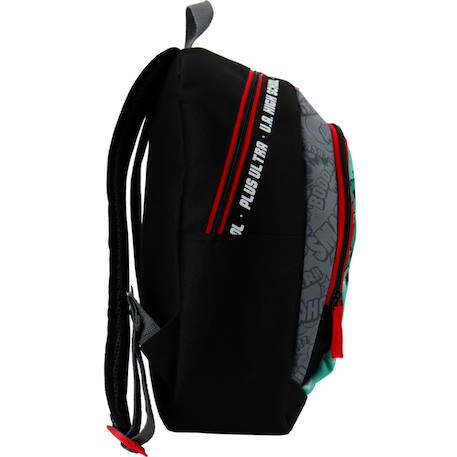 Sac à dos my hero academia imprimé deku en tissu synthétique Bleu / noir / gris 3 - vertbaudet enfant 