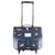 Cartable à roulettes polyester recyclé matheo 38 cm Bleu / blanc 1 - vertbaudet enfant 