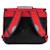 Cartable mae 41 cm 2 compartiments bandes réfléchissantes polyester recyclé Rouge 2 - vertbaudet enfant 