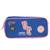 Trousse rectangulaire 22 cm avec 2 compartiments zippés Rose 1 - vertbaudet enfant 