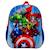 Sac à dos maternelle garçon avengers en action 32 cm Bleu / rouge / blanc 2 - vertbaudet enfant 