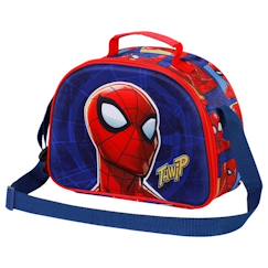 Sac gouter spiderman sides 3d 25 cm - sac déjeuner  - vertbaudet enfant