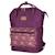 Sac à dos kip inspiration 40 cm à poche ordinateur zippée Violet foncé 1 - vertbaudet enfant 