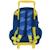 Sac à dos à roulettes enfant minions pour lécole primaire 39 cm Bleu / jaune 3 - vertbaudet enfant 