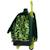 Cartable à roulettes dinosaure roarr 41 cm - trolley scolaire enfant Vert 4 - vertbaudet enfant 