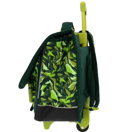 Cartable à roulettes garçon dinosaure roarr 41 cm - trolley scolaire enfant Vert 4 - vertbaudet enfant 