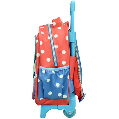 Sac à dos à roulettes fille - minnie flowers - licence disney Multicolore 2 - vertbaudet enfant 