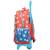Sac à dos à roulettes fille - minnie flowers - licence disney Multicolore 2 - vertbaudet enfant 