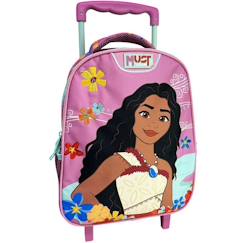 Sac à dos fille chariot enfant vaiana 2 must team vaiana – 27 x 10 x 31 cm disney  - vertbaudet enfant