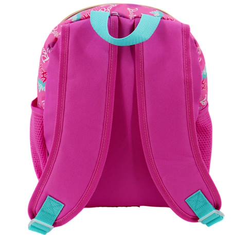 Sac à dos maternelle 3d barbie personnages et coeurs 32 cm Rose 2 - vertbaudet enfant 