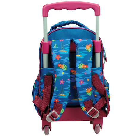 Sac à dos à roulettes enfant fille - vaiana sister - pratique et coloré Multicolore 3 - vertbaudet enfant 