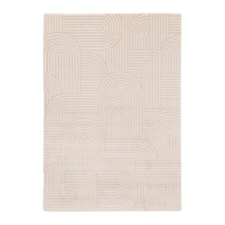 Tapis design doux et confortable portofino Beige sable 1 - vertbaudet enfant 