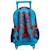 Sac à roulettes pat patrouille imprimé rescue wheels 46 cm Bleu / rouge 3 - vertbaudet enfant 