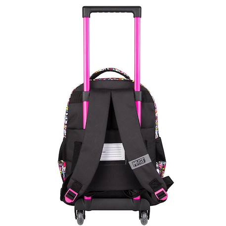 Sac à dos à roulettes tokidoki cactus 45 cm trolley Multicolore 2 - vertbaudet enfant 