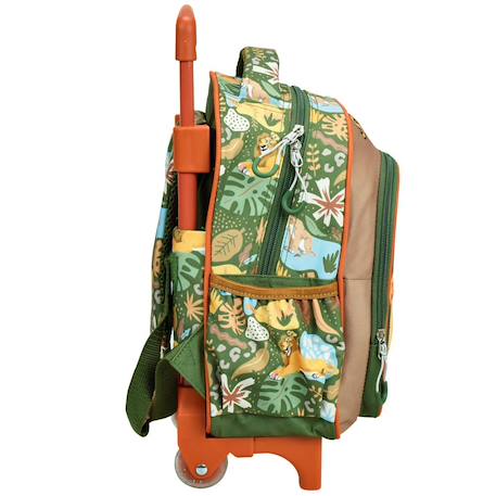Sac à dos à roulettes enfant fille - roi lion simba - licence disney Multicolore 2 - vertbaudet enfant 