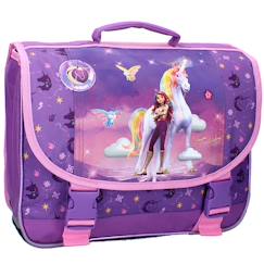 Cartable licorne 2 compartiments 38 cm  - vertbaudet enfant