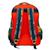 Sac à dos cars road trip 2 compartiments zippés 45 cm Noir / jaune / gris / rouge 2 - vertbaudet enfant 