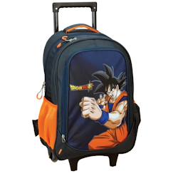 Sac à dos à roulettes 46 cm motif dragon ball z  - vertbaudet enfant