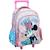 Sac à dos à roulettes fille minnie - vintage joy - haut de gamme Multicolore 1 - vertbaudet enfant 