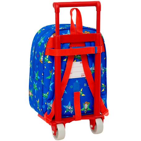 Sac à dos à roulettes maternelle toy story 28 cm trolley haut de gamme Multicolore 2 - vertbaudet enfant 