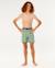 Short de bain boardshort volley pacific rinse gem  enfant Moss 4 - vertbaudet enfant 