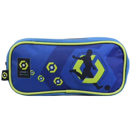 Trousse rectangulaire football ligue 1 23 cm haut de gamme Multicolore 2 - vertbaudet enfant 