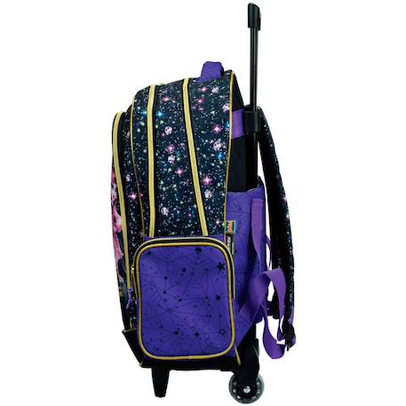 Sac à dos à roulettes monster high crew 46 cm trolley haut de gamme Multicolore 4 - vertbaudet enfant 