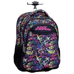 Trolley scolaire fille no fear girl 48 cm  - vertbaudet enfant