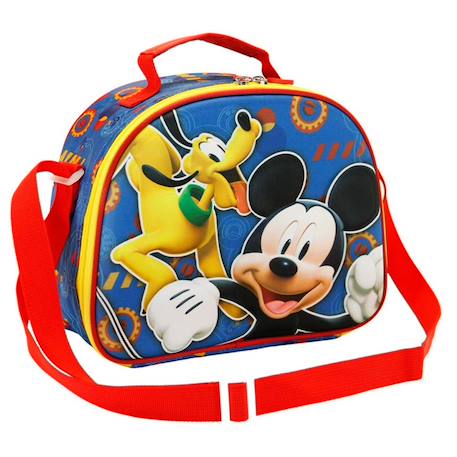 Garçon-Accessoires-Cartable, trousse-Sac gouter mickey friend 3d 25 cm - sac déjeuner (modèle 1)