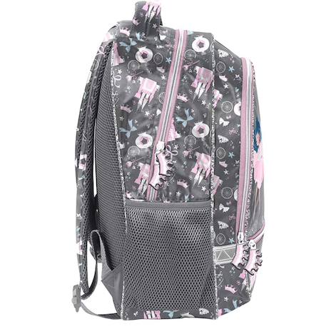 Sac à dos enfant ballerine fée 38 cm Gris / rose / clair 3 - vertbaudet enfant 