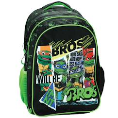 Sac à dos enfant polyester imprimé tortue ninja 43 cm  - vertbaudet enfant