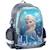 Sac à dos scolaire la reine des neiges motif elsa pailleté polyester Bleu / bleu / ciel / blanc 1 - vertbaudet enfant 