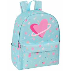 Sac à dos scolaire fille cmp motif espace polyester  - vertbaudet enfant