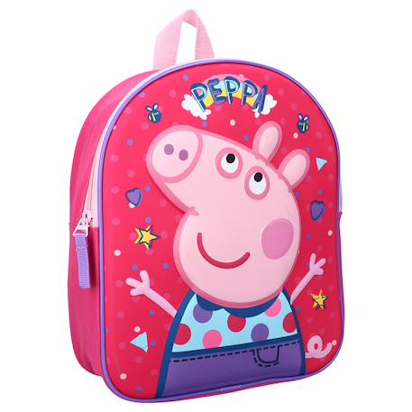 Garçon-Accessoires-Sac à dos maternelle peppa pig friends 3d 32 cm